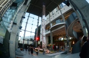 A maquete do Senna Tower é a maior do hemisfério Sul e uma das maiores do mundo, com 14 metros de altura | Foto: Divulgação/FG Empreendimentos