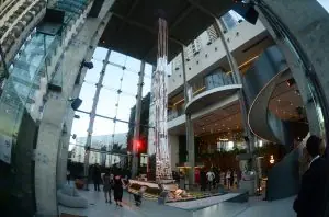 A maquete do Senna Tower é a maior do hemisfério Sul e uma das maiores do mundo, com 14 metros de altura | Foto: Divulgação/FG Empreendimentos