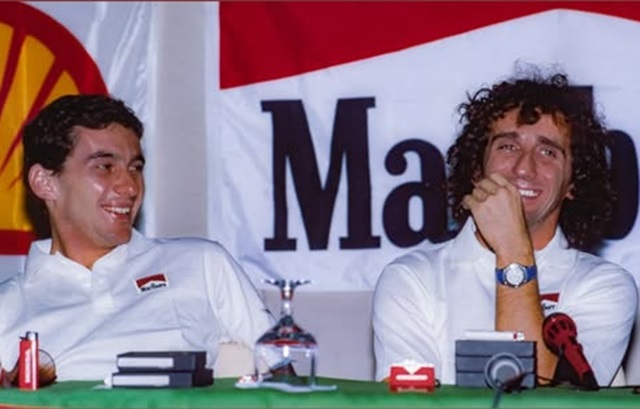 Senna e Prost homenagem 31 anos morte Senna