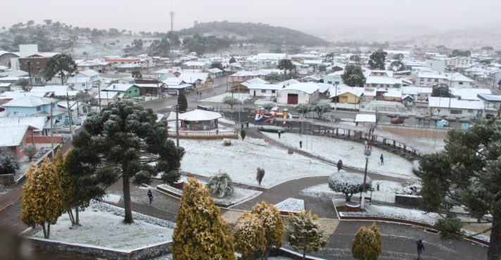 Urupema, em Santa Catarina: risco de neve em uma das cidades mais frias do Brasil | Foto: Divulgação/Prefeitura de Urupema