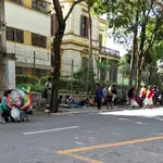 Usuários de drogas saíram da cracolândia e se dispersaram pelas ruas do centro de São Paulo | Foto: Revista Oeste