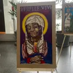 Marielle Franco é retratada como Nossa Senhora | Foto: Amanda Vettorazzo/Divulgação