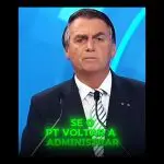 Bolsonaro avisou: 'Ele [Lula] não gosta do mercado' | Foto: Reprodução/Redes sociais