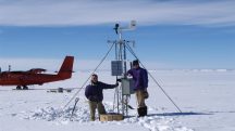 Estação Meteorológica Automática na Antártica, sob controle da Austrália