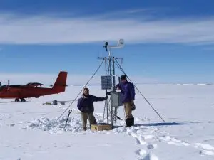 Estação Meteorológica Automática na Antártica, sob controle da Austrália