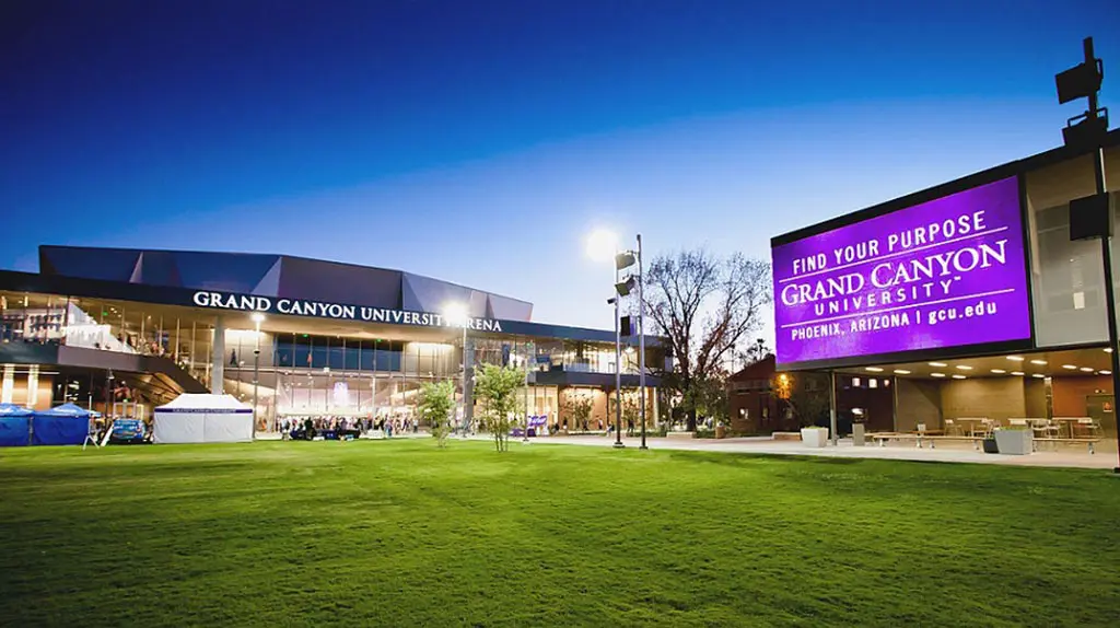 A Grand Canyon University, nos Estados Unidos | Foto: Reprodução/GCU