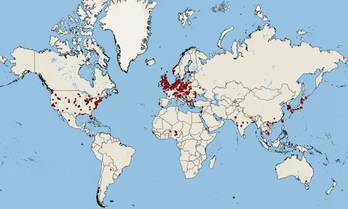 gripe aviária pelo mundo - mapa - evaristo de miranda