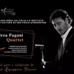 Consulado da Itália em São Paulo organiza primeira tournê no Brasil do Andrea Pagani Quartet