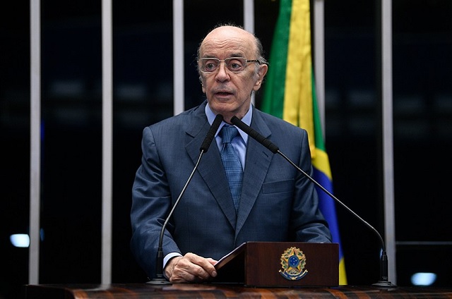 josé serra - senador - pedro frança - agência senado