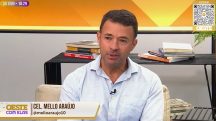O vice-prefeito de São Paulo, coronel Mello Araújo, em entrevista ao Oeste com Elas | Foto: Reprodução/YouTube/Revista Oeste