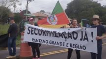 Agricultores prometem ampliar os protestos e planejam uma paralisação para a sexta-feira, 30, bloqueando rodovias com tratores e faixas | Foto: Reprodução/Redes sociais