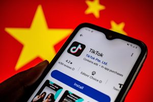 O TikTok é um aplicativo chinês | Foto: Shutterstock
