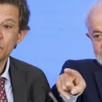 Fernando Haddad, ministro da Fazenda e o presidente Lula | Foto: Marcelo Camargo/Agência Brasil