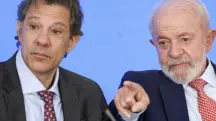 Fernando Haddad, ministro da Fazenda e o presidente Lula | Foto: Marcelo Camargo/Agência Brasil