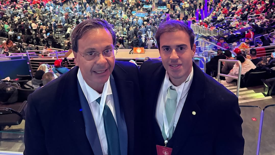 Gilson Machado e seu filho, também político | Foto: Instagram/Reprodução