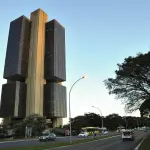 Fachada do Banco Central do Brasil, em Brasília, em alusão à nota sobre o déficit do setor público (bc)