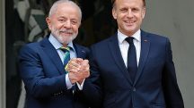 Lula e Macron | Foto: Divulgação/Palácio do Planalto