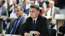 Ex-presidente Bolsonaro rebate acusações e defende sua posição sobre o voto impresso, mencionando Flávio Dino e Carlos Lupi | Foto: Fellipe Sampaio/STF