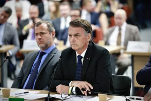 Ex-presidente Bolsonaro rebate acusações e defende sua posição sobre o voto impresso, mencionando Flávio Dino e Carlos Lupi | Foto: Fellipe Sampaio/STF