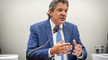 O ministro da Fazenda do Brasil na gestão de Luiz Inácio Lula da Silva, Fernando Haddad