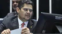 O presidente do Senado, Davi Alcolumbre (União-AP) anunciou que a CPI do crime organizado será instalada na próxima terça-feira, 4 | Foto: Jefferson Rudy/Agência Senado