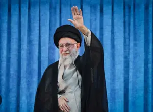 Iatolá Ali Khamenei, líder iraniano: falas desproporcionais aos fatos | Foto: Reprodução/Twitter/X