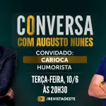 O Conversa com Augusto Nunes é transmitido às terças-feiras, das 20h30 às 21h30 | Foto: Divulgação/Oeste
