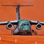 O cargueiro brasileiro KC-390: vendas crescentes como alternativa ao tradicional Hércules C-130, de fabricação norte-americana | Foto: Divulgação/Embraer