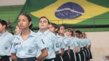 As escolas cívico-militares ganharam espaço no país | Foto: Claudio Postay/PMC