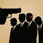 Bolsonaro, Villavivencio, Trump e Uribe viraram alvo da esquerda | Foto: Divulgação/Oeste | Imagem gerada com o auxílio de inteligência artificial