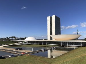 Projeto Voto Anistia Fachada do Congresso Nacional, que abriga a Câmara dos Deputados e o Senado Federal, em Brasília (DF)