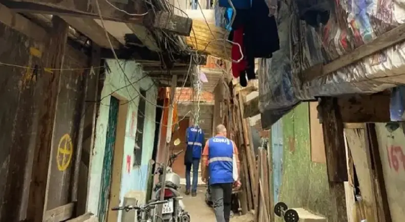 Favela do Moinho, no centro da capital paulista | Foto: Divulgação/Governo de São Paulo