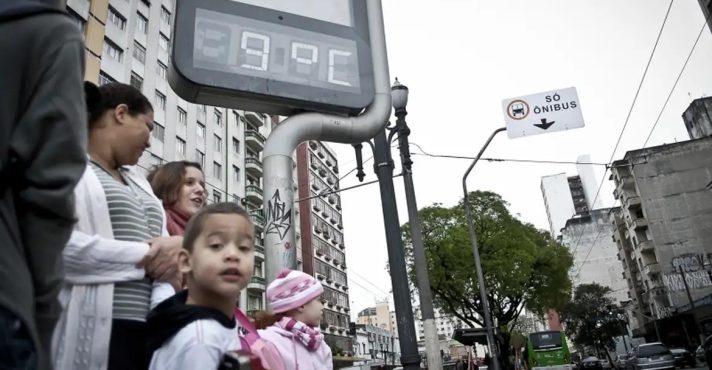 Apesar de menos intensa e menos abrangente, frente fria será sentida em várias partes do país | Foto: Arquivo/Agência Brasil