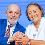 O presidente Lula da Silva e a governadora potiguar Fátima Bezerra salário | Foto: Ricardo Stuckert/PR