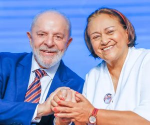 O presidente Lula da Silva e a governadora potiguar Fátima Bezerra salário | Foto: Ricardo Stuckert/PR