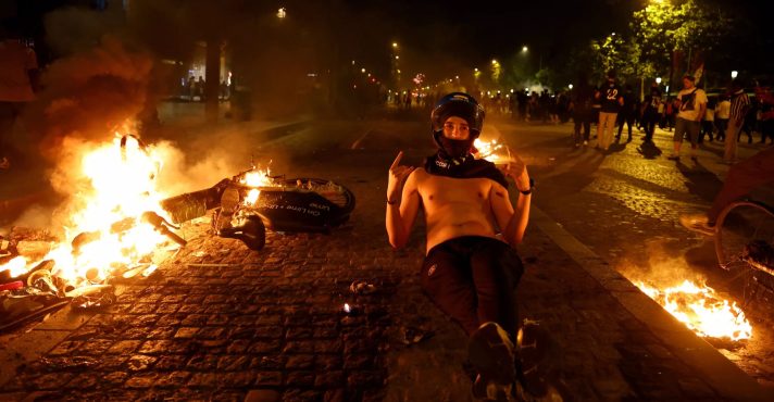 Torcedores comemoram título do PSG | Foto: Redes sociais/Reprodução