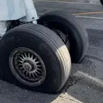 avião gol azul fernando de noronha atolado