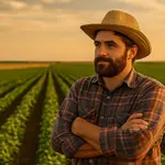 O produtor rural impulsionou o desenvolvimento do país | Foto: Divulgação/Oeste | Imagem ilustrativa, criada com o auxílio de inteligência artificial