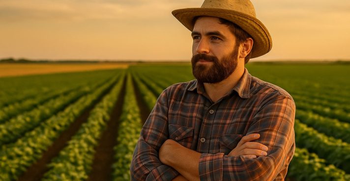 O produtor rural impulsionou o desenvolvimento do país | Foto: Divulgação/Oeste | Imagem ilustrativa, criada com o auxílio de inteligência artificial