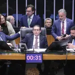 Hugo Motta em sessão no plenário