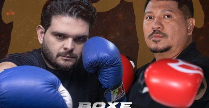 André Martha e Lulu das Comunidades se enfrentam no ringue | Foto: Reprodução/ Redes sociais
