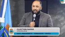 Vereador Clayton Sassá confunde o significado da palavra 'tombamento'