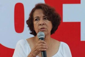 Lilia García estava dentro de seu gabinete na sede do governo municipal