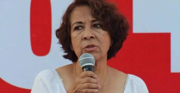 Lilia García estava dentro de seu gabinete na sede do governo municipal