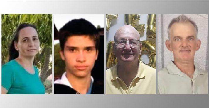 Vítimas da enchente no RS foram identificadas como Geneci da Rosa, Mario César Trielweiler Gonçalves, Mauro Perfeito da Silva e Ademar José Backes