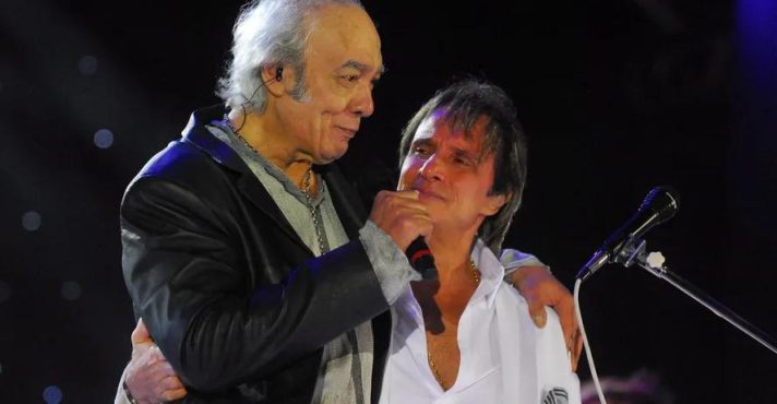 Roberto Carlos e Erasmo Carlos foram grandes parceiros musicais, compondo juntos mais de 500 canções