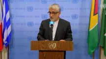 O embaixador do Irã na ONU, Amir Saeid Iravani