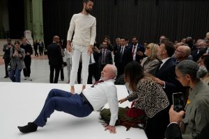Lula participou de um evento dentro da programação do Ano do Brasil na França, que prevê atividades culturais até o mês de setembro | Foto: Michel Euler/Pool/Reuters