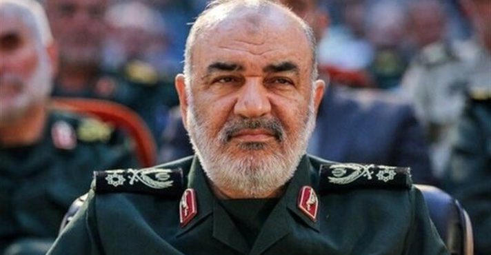 Hossein Salami, comandante da Guarda Revolucionária do Irã: um dos eliminados no ataque 'cirúrgico' promovido pelas forças israelenses | Foto: Reprodução/Twitter/X