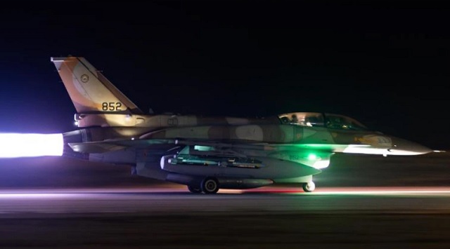 Caça F-16 Israel ataque Irã